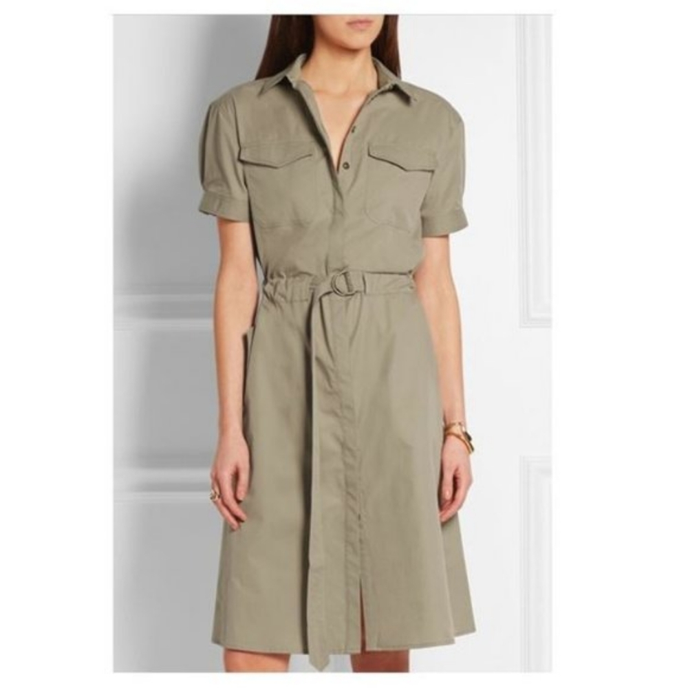 Burberry Brit Safari Green Dress